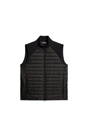 J.Lindeberg - Golf - Hayden Quilt Hybrid Vest - Svart - Man - XXL