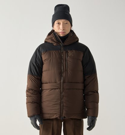 Haglöfs Riksgränsen Down 850 II Hood Men Woodland Brown - Herren - XL