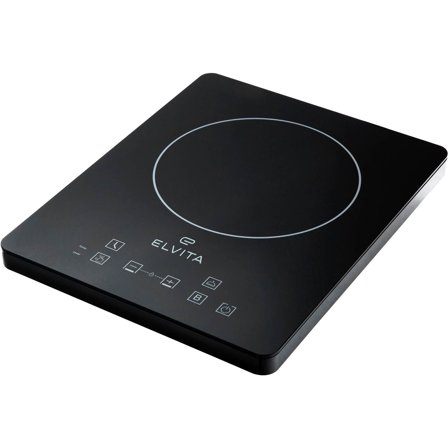 Elvita - Flyttbar induksjonsplate CIP2121S Svart