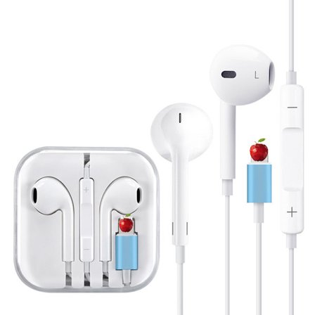 Apple iPhone EarPods med mikrofon (hvid)