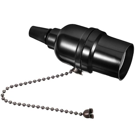 Træk Kæde Lampe E26 Base Loftlampe Træk Kontakt Lampefatning Holder