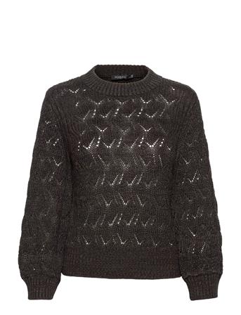 Slpointa Pullover 3/4 Pullover Svart Soaked In Luxury