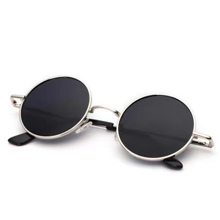 John Lennon Briller Herre Runde Solbriller Herre Polariseret Cirkel