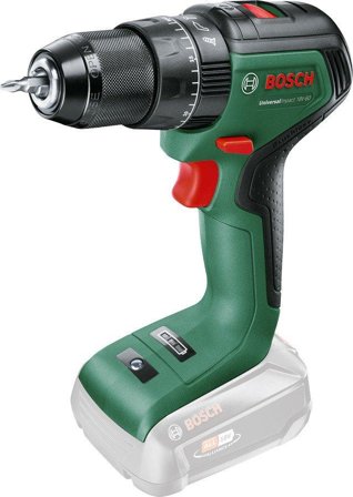 Bosch Universal Impact 18V-60 1900 RPM Ohne Schlüssel 1,3 kg Schwarz, Grün