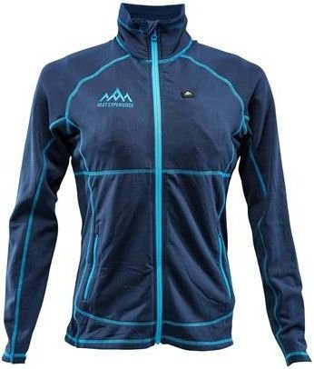 Heat Experience W's Heated Sweater Blue - Varmejakker og Varmegensere