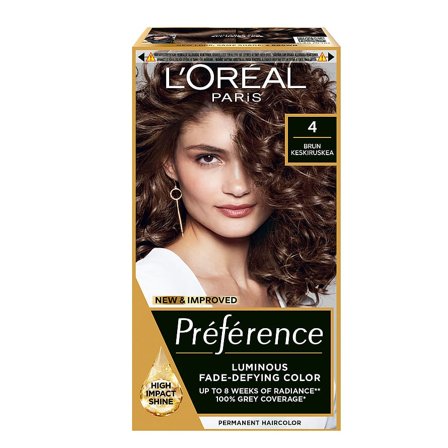 L'Oréal Paris Préférence Hårfarve 04.00 Tahiti Deep Brown, Hår, Hårfarve, Permanent Hårfarve
