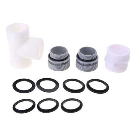 Flexibelt slangfäste för pool, slangadapter, rörkopplingar för pool