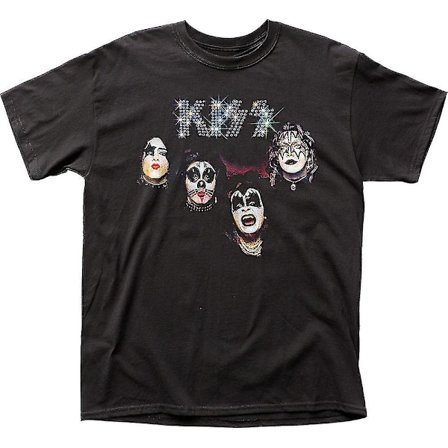 Glittrande Logo Kiss T-shirt