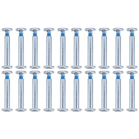 20 stk. Inline Skøjte Skruer Skøjtehjul Skruer Sekskant Skruer