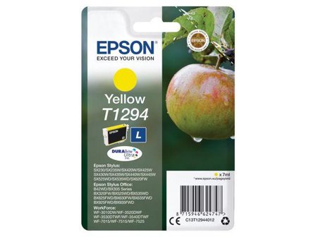 Epson T1294 - L-størrelse - gul - original - blekkpatron