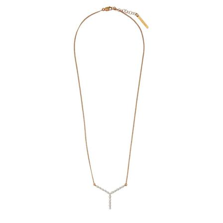 Y/Project, Necklaces Geel, Dames, Maat:ONE Size