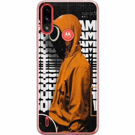 Motorola Moto E7 Power Genomskinligt Skal Squid Game