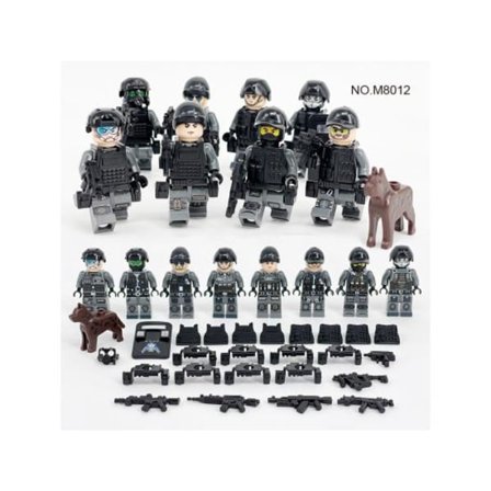 IC Militærserie Byggeleker 12 Minifigurer