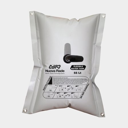 Saco de água Nuova Rade Flexible Water Tanks, 55 litros, 750 x 740 mm, PVC, branco