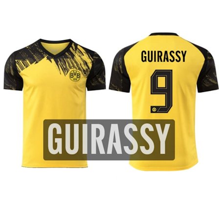25-26 Borussia Dortmund Hemma NO.9 GUIRASSY Fotballdrakt T-skjorte S-2XL NO.9
