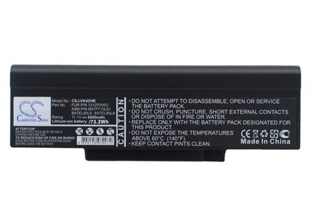 Batteri till Notebook, Bärbar dator för Lenovo K42, E42, E42G m.fl.