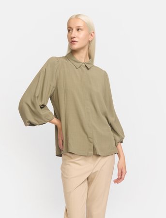 Soft Rebels Sreleanor Shirt - Khaki green - XS