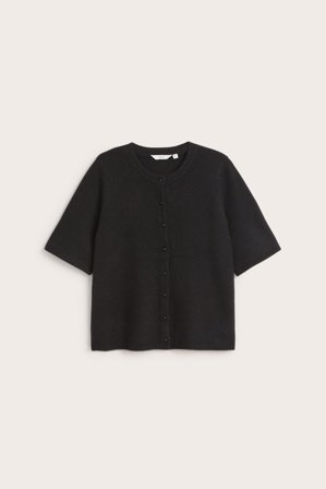 Kappahl | Kardigan z krótkimi rękawami | Czarne