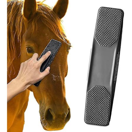 Hestemassasjebørste, hestepleiebørster, hestebørster, fjerner hår, gjørme,
