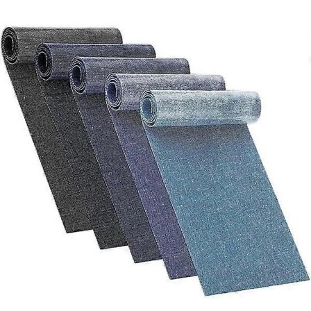5 ruller/pakke stryge på denimlapper store denimlapper