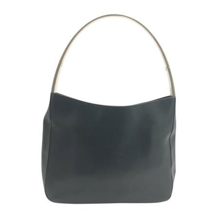 Prada Vintage Pre-owned Leather Shoulder Tas , Zwart , Dames , Maat: ONE Size Vintage Tassen