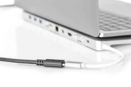 Digitus USB type C-forlengelseskabel - 24 pin USB-C til 24 pin USB-C - 70 cm