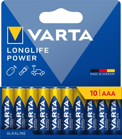 VARTA Longlife Power AAA Blister 10-pack