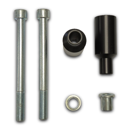 RDMOTO Type PHV2 Kraschpuckar Monteringsfäste - Yamaha YZF R25 2015-2018