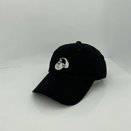 Keps Dam & Herr Vår & Höst Enkel Söt Spetsig Keps Casual Vild Basebollkeps (Svart)