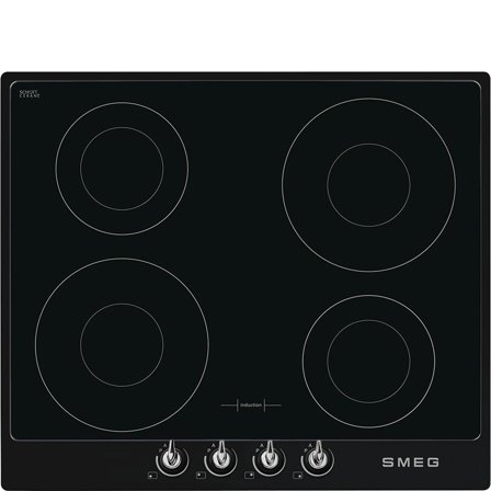 Smeg - Platetopp SI964NM Svart