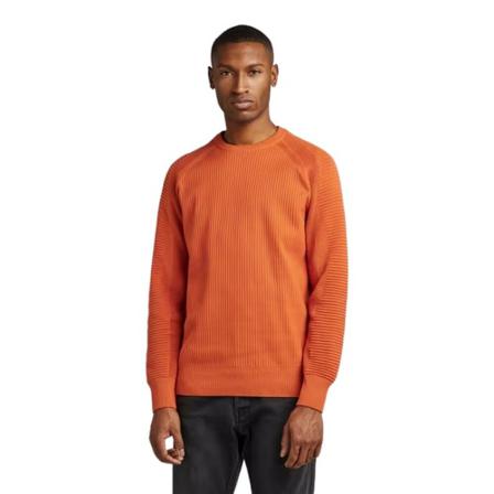 G-star Sweatshirts , Oranje , Heren , Maat: XL