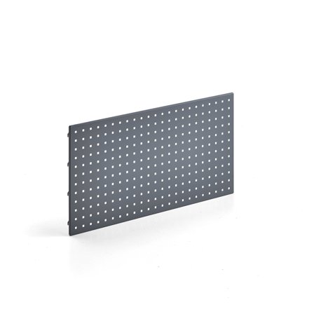 Werkzeugpaneel für Werkbank ROBUST/SOLID, 900 x 475 mm, dunkelgrau