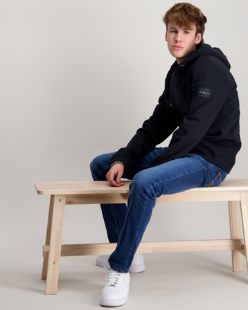 Sail Racing JR WAVE ZIP HOOD Zwart Hoodies Jongens - Kids Brand Store