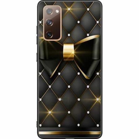 Samsung Galaxy S20 Fe Svart Skal Gyllene Rosett