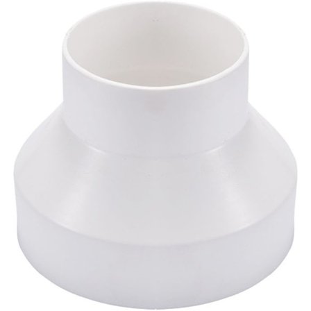 Reduceringsmuff 150 mm till 100 mm, 6 till 4 tums fläktreducerare cirkulär reduceringsskarv röranslutning adapter