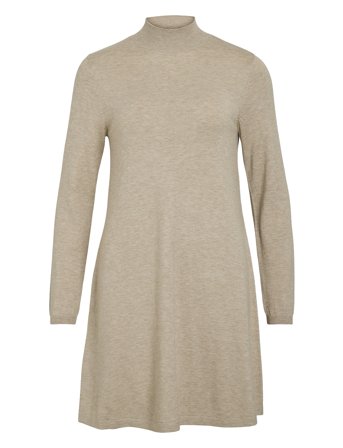 Vila | Vicomfy A-Line Rollneck Knit Dress/Pb/1 | M