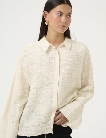 Karen By Simonsen Kbroberta Shirt - Cream - 32