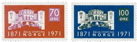 Norge - AFA 634-635 - Postfrisk