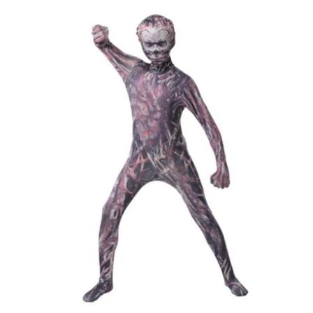 Stranger Things 4 Vecna Kostym Cosplay Barn Halloween Jumpsuit Fancy Dress för hela kroppen 10-11 Years