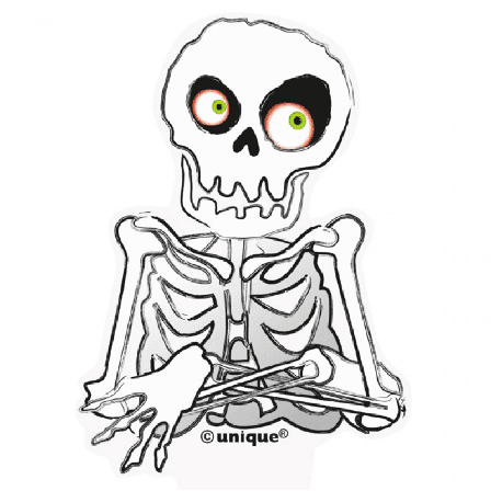 Muffinsdekorasjons-skeleton 12-pakke