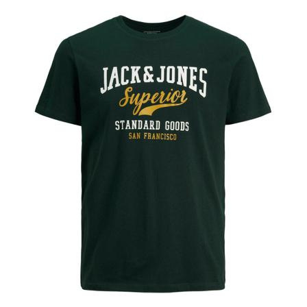 Jack & Jones, T-Shirts Groen, Heren, Maat:S