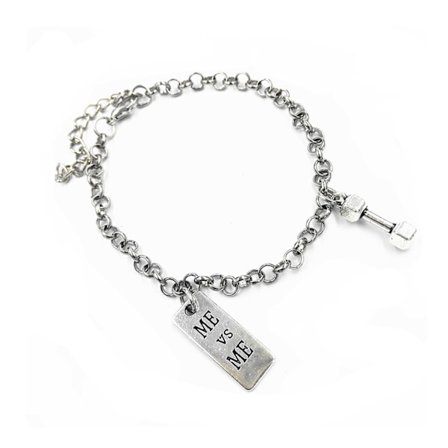 Armband Me vs Me Kedja Fitness Träning Dedikation