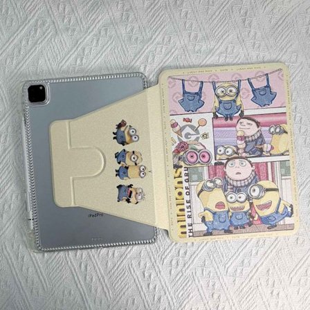 Stilfuldt etui til iPad 10 10.9" dedikeret TD Minions tommer anime tegneserie