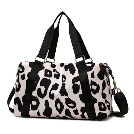 Travel Gym Bag Duffel Bag SVART