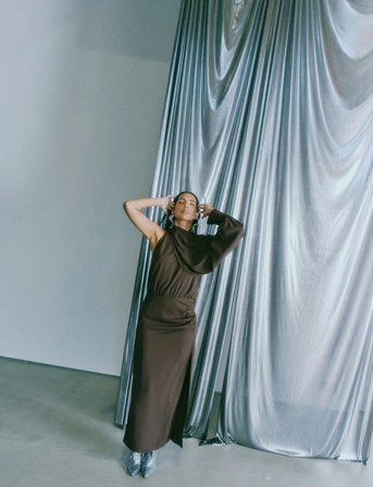 Copenhagen Muse Cmsana-Dress - Brown - L