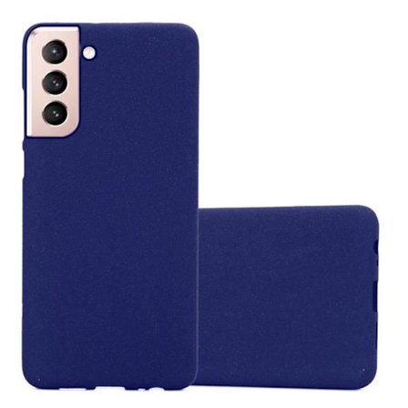 Skal till Samsung Galaxy S21 5G Fodral i FROST DARK BLUE Fodral Fodral Skyddande Silikon TPU Fodral
