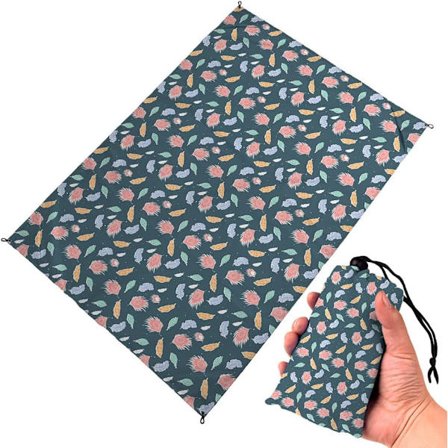 Vedenpitävä piknik-viltti, taitettava rantamatto kevyt piknik