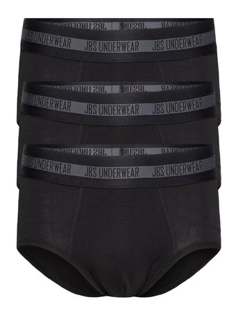 Jbs 3-Pack Fsc Brief Bamboo Underbukser Y-front Briefs Sort JBS