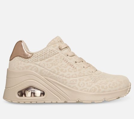 Skechers, Uno Wedge - Safari Daze, 40, Dame