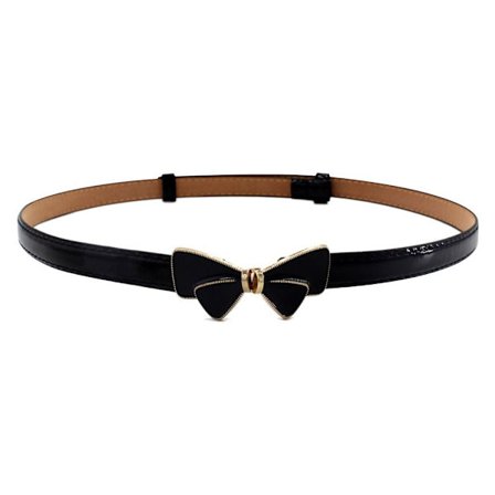 Metal elastiskt tunt bälte Butt Spänne Midjeband - high quality